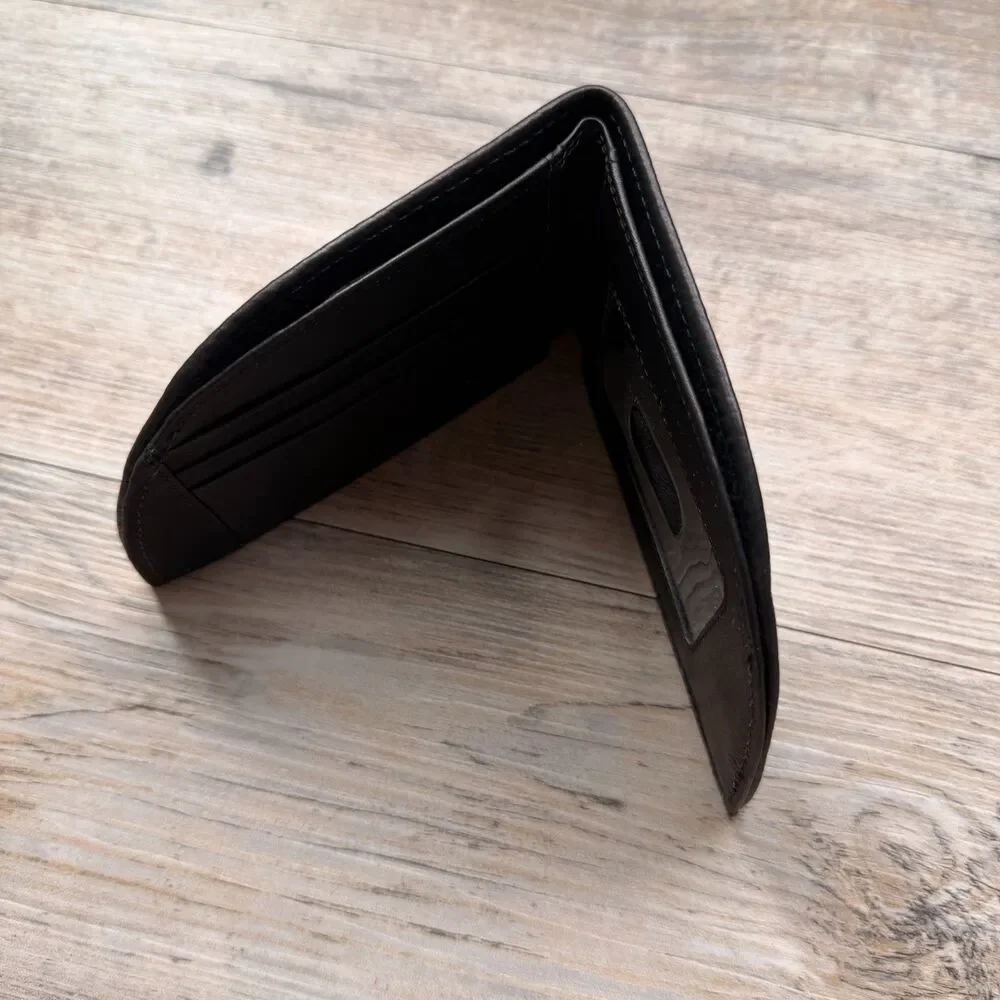 Rogue Front Pocket Wallet Classic Made in Maine RFID Blocking Leather Minimalist